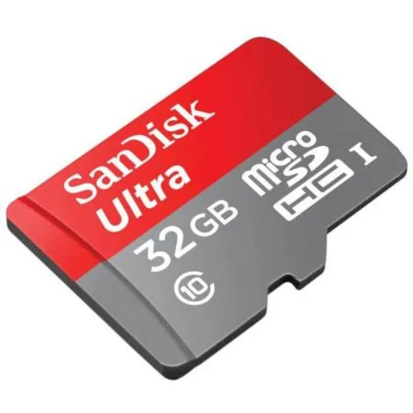 Cartão de memória - microSDHC - 32GB - Sandisk Ultra UHS-I - SDSDQUAN-032G-G4A