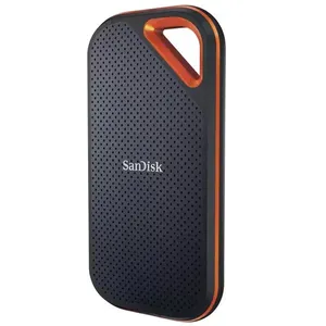 SSD Externo USB 3.2 4TB - Sandisk Extreme Pro V2 - SDSSDE81-4T00-G25 (IP65, USB-C, 2000MB/s)