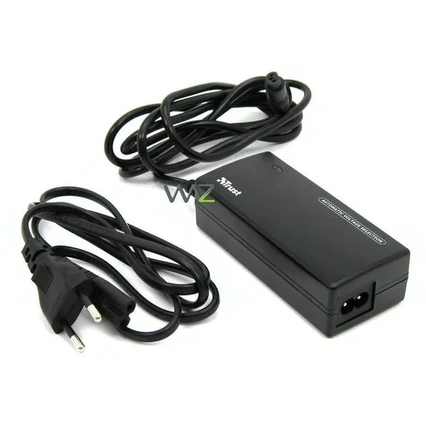 [OPEN BOX] Fonte p/ notebook (65W) - Trust Power Adapter (15 ~ 19,5V) - Preto - 18132