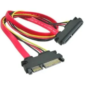 Cabo Extensor SATA 6Gb/s (Dados + Energia) - 50cm - SMAKN - B00L9R3AKA