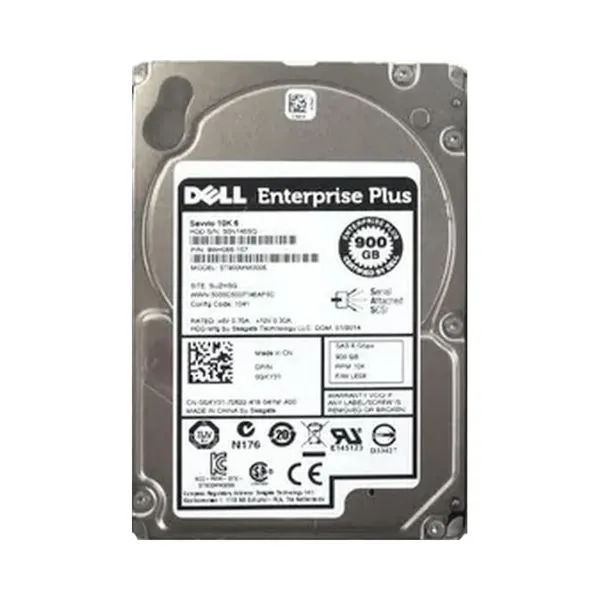 HD 900GB SAS Dell Savvio 10K.6 EqualLogic ST900MM0006 - GKY31 (2,5pol, 6Gb/s, 10.000 RPM, 64MB Cache)