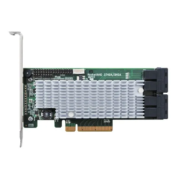 Controladora SAS/SATA RAID - PCI-E - Highpoint RocketRAID 3720A (8 canais SAS 12Gb/s)
