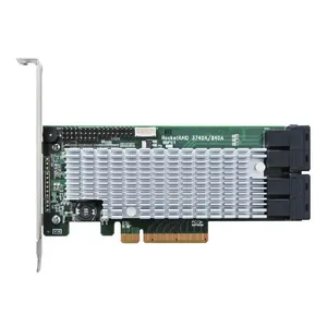 Controladora SAS/SATA RAID - PCI-E - Highpoint RocketRAID 3720A (8 canais SAS 12Gb/s)