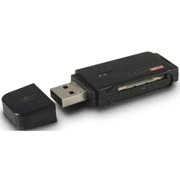 Leitor de Cartao Externo Vantec SD - Preto - UGT-CR102-BK
