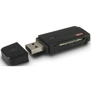 Leitor de Cartao Externo Vantec SD - Preto - UGT-CR102-BK