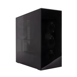 Gabinete ATX - Arctic Xtender - Janela de vidro preto, suporte de GPU vertical - Preto - ACPCC00016A