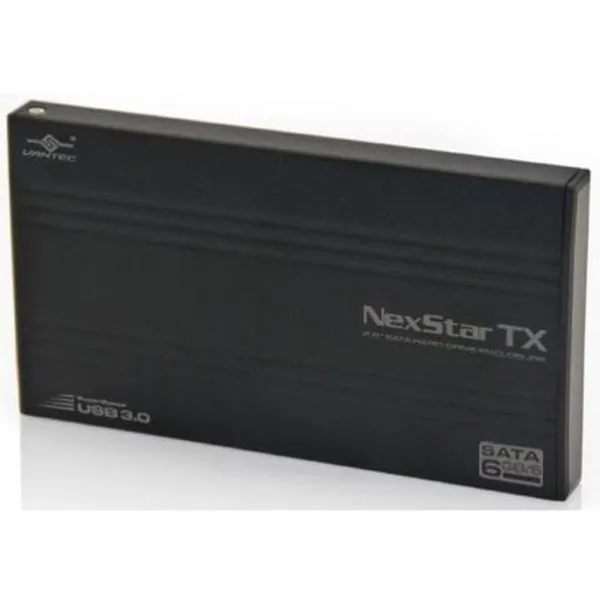 Gaveta Externa 2.5pol SATA > USB3.0 Vantec NexStar TX - Preta - NST-216S3-BK