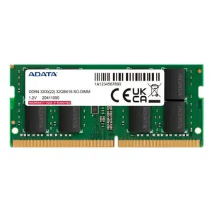 Memória Notebook DDR4 - 32GB (1x 32GB) / 3.200MHz - A-Data - AD4S3200732G22-BHYC