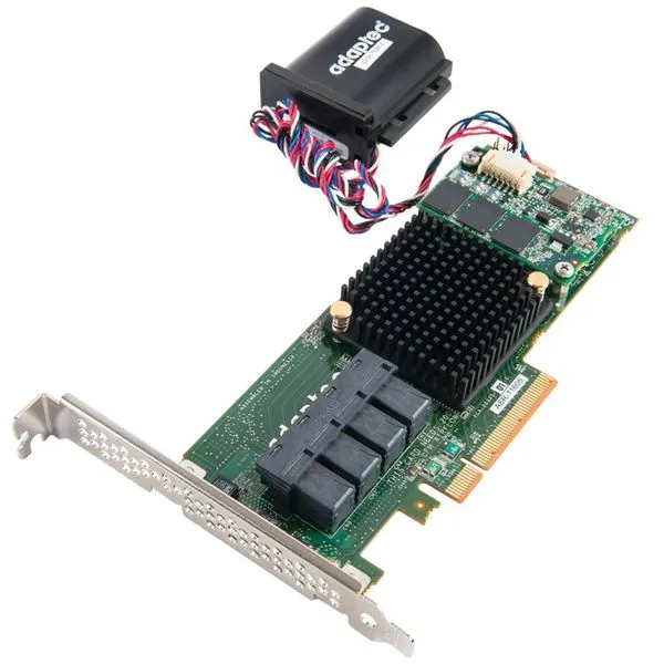 Controladora SAS/SATA RAID - PCI-E - Adaptec RAID 71605Q - 2274600-R (c/ MaxCache 3.0)