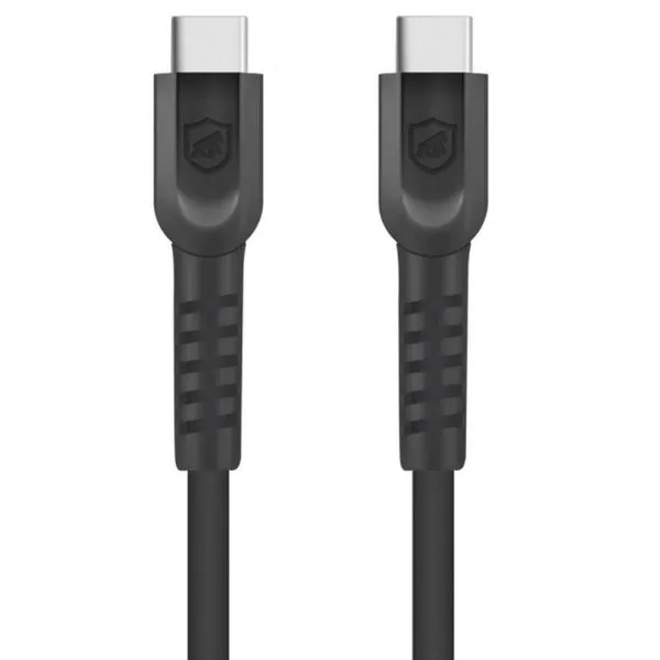 Cabo de dados USB Type-C /USB Type-C - Pvc Reforçado 1,2m - GSHIELD - ZZN5X3ER9 (Preto)