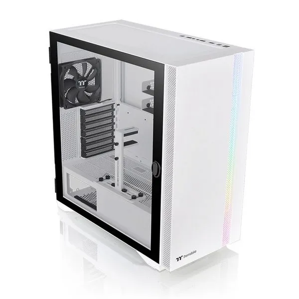 Gabinete E-ATX - Thermaltake MID TOWER H700 TG Snow - CA-1Y1-00M6WN-00