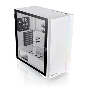 Gabinete E-ATX - Thermaltake MID TOWER H700 TG Snow - CA-1Y1-00M6WN-00