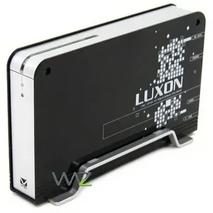 Gaveta Externa 3.5pol IDE/SATA > USB2.0/e-SATA Vizo Luxon AdvancedPro - Preta - LXE-350P-BK
