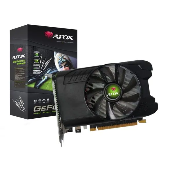 Placa de vídeo - NVIDIA GeForce GTX 1050 TI (4GB / PCI-E) - AFOX - AF1050TI4096D5H5
