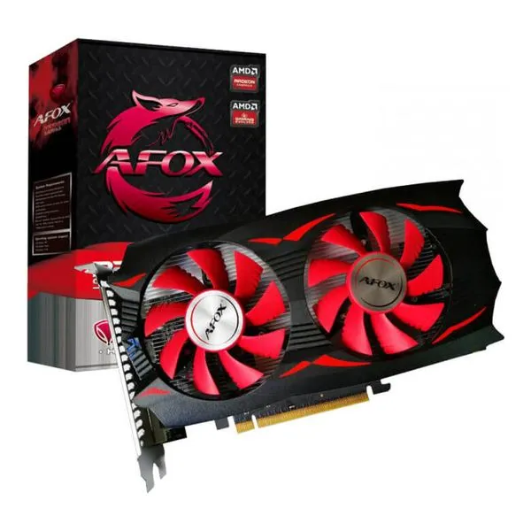 Placa de vídeo - AMD Radeon RX 560 (4GB / PCI-E) - Afox AFRX560D-4096D5H4