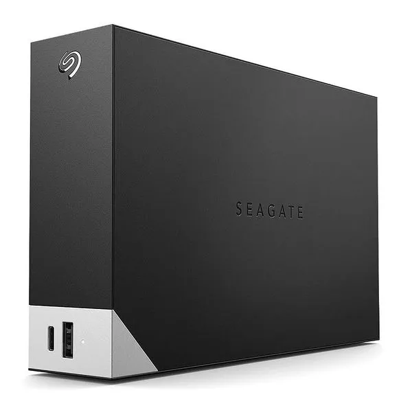 HD Externo 10TB USB 3.0 Seagate One Touch - STLC10000400 - Preto (3,5pol, Hub USB, Rescue)