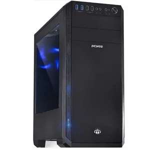 [OPEN BOX] Gabinete ATX - PCYES - Preto - Knight Azul - KNIPTOAZ3FCA - 25993