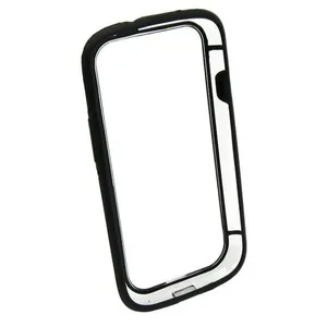 Bumper de proteção (p/ Galaxy S III) - DMT - Preto/Transparente