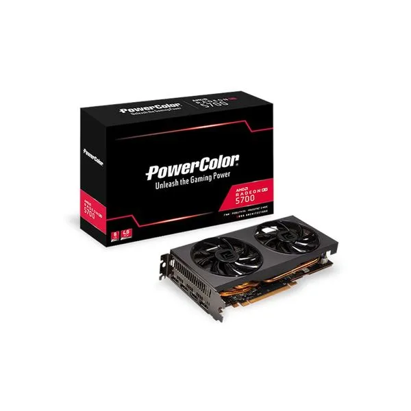 Placa de vídeo - AMD Radeon RX 5700 (8GB / PCI-E) - POWERCOLOR OC 1A1-G00321500G