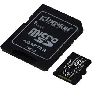 Cartão de Memória - microSDXC - 256GB - Kingston Canvas Selec Plus - Classe 10 - SDCS2/256GB