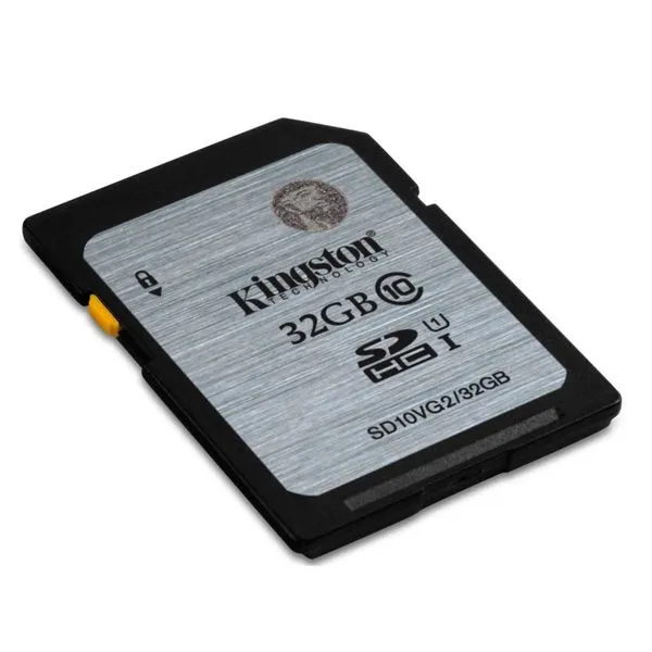 Cartão de memória - SDHC - 32GB - Kingston - Classe 10 - SD10VG2/32GB