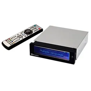 Painel Multifuncao Silverstone MFP51 Multi-media System LCD Display - Preto - MFP51B