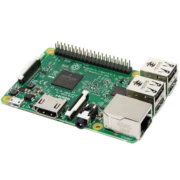 Computador Raspberry Pi 3 (Quad-Core 1.2GHz, 1GB RAM, Wi-fi, Bluetooth, HDMI)