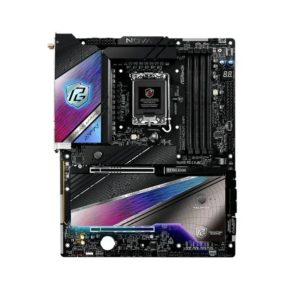 Placa mãe LGA 1851 / DDR5 - ASRock 890 Nova WiFi 7 Phantom Gaming