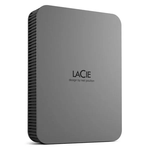 HD Externo 5TB USB-C 3.0 LaCie Mobile Drive Secure - STLR5000400 (USB-C 3.0, PC, Mac, Password Protection)