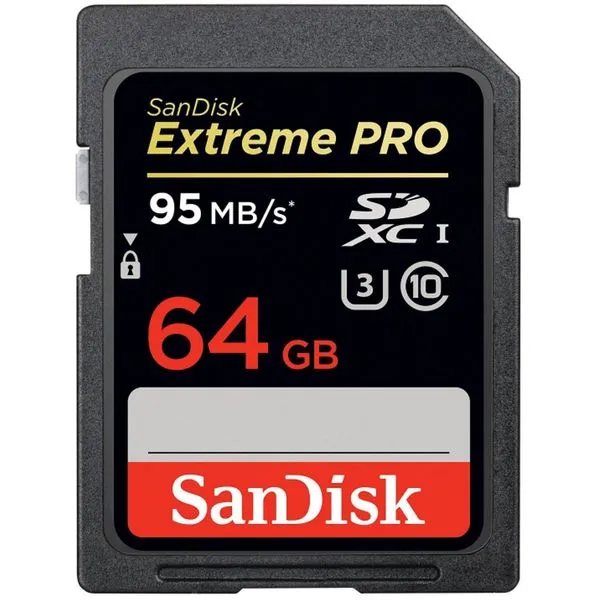 Cartão de memória - SDXC - 64GB - Sandisk Extreme Pro - SDSDXPA-064G-X46