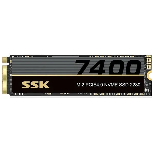 SSD - M.2 (2280 / PCIe NVMe) - 1TB - SSK MP101 PRO (Gen4, R/W 7400MBs/6500MBs)