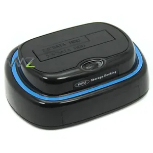 Doca 2.5pol/3.5pol - SATA > USB2.0/e-SATA - Bytecc OTB - Preto - T-101BK