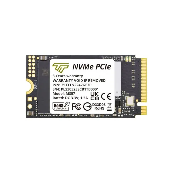 SSD - M.2 (2242 / PCIe 3.0 x4 NVMe) - 512GB - Timetec - 35TTTN2242GR3P