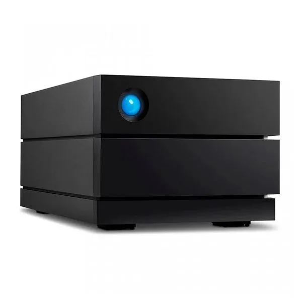 HD Externo 48TB USB 3.1 LaCie 2big RAID - STHJ48000800 (USB-C 3.2, 2x IronWolf Pro em RAID, Rescue)