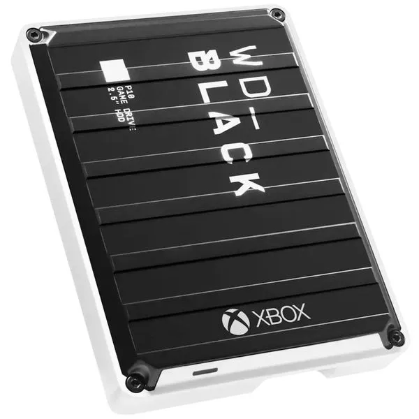 HD Externo Portátil 5TB USB 3.0 WD Black P10 Game Drive for Xbox - WDBA5G0050BBK-WESN