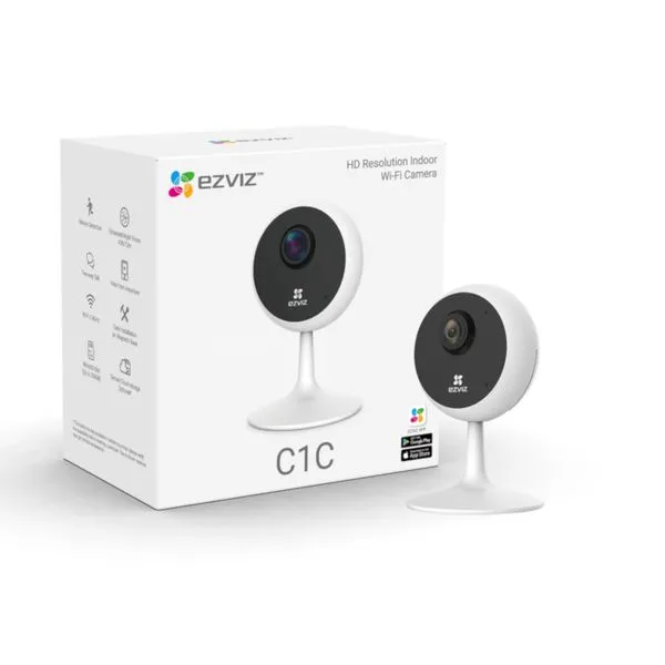 Camera IP - Resolucao HD EZVIZ - CSC1CD01D1WFR
