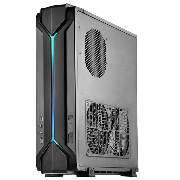 Gabinete Mini ITX - Silverstone Raven RVZ03 - SST-RVZ03B (Preto)