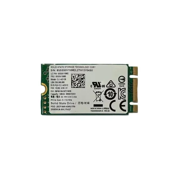 SSD - M.2 (2242 / PCIe NVMe) - 128GB - SSSTC CL1-4D128 / 5SD0V16385 (OEM)