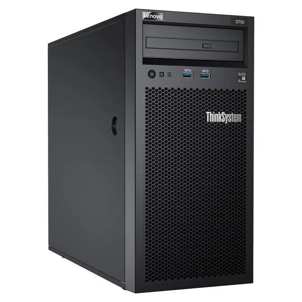 Servidor Lenovo ThinkSystem ST50 Xeon E-2224G 3.5Ghz Quad-Core, 8GB, 1TB - 7Y481002BR