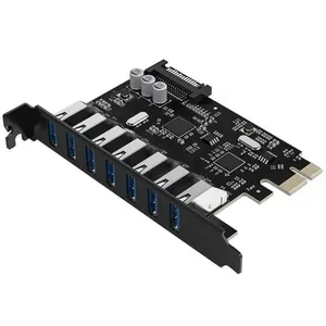 Controladora USB 3.0 PCI-E ORICO SuperSpeed 7 portas - PVU3-7U