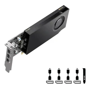 Placa de vídeo NVIDIA Quadro RTX A1000 - PNY VCNRTXA1000ATX-PB (8GB DDR6, PCIe 4.0 x16)