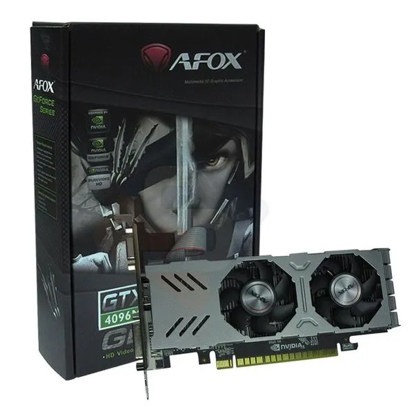 Placa de vídeo - NVIDIA GeForce GTX 750 (4GB / PCI-E) - Afox - AF750-4096D5L4