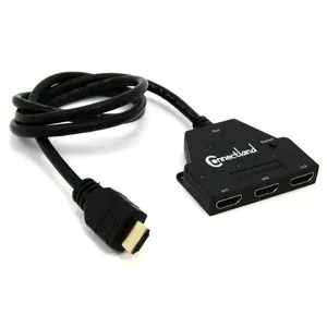 Switch HDMI 1.4 - (3x1) - Syba Connectland - Preto - DS-HDMI-3P / 2406002
