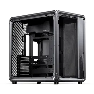 Gabinete ATX - JONSBO X400 (Vidro lateral, USB-C) - Cinza