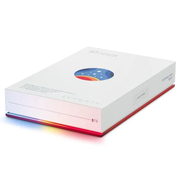 HD Externo Portátil 5TB USB 3.2 Seagate Starfield Special Edition Game Drive - STMJ5000400 (Rescue, PC e Xbox)