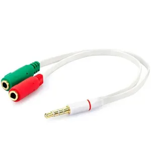 Adaptador p2>p3 - Áudio e Fone - MD9 - Branco - 8057