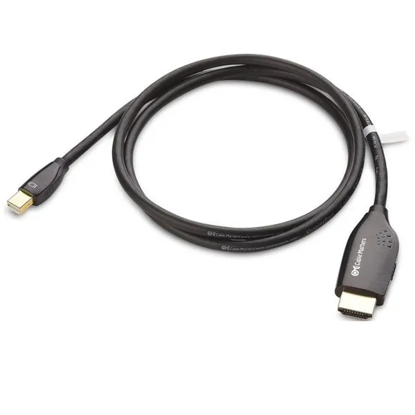 Cabo Adaptador de Vídeo - Mini Displayport > HDMI - 90cm - Cable Matters - Preto - 101019-3