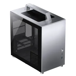 Gabinete ITX - JONSBO T8 Plus - Cinza