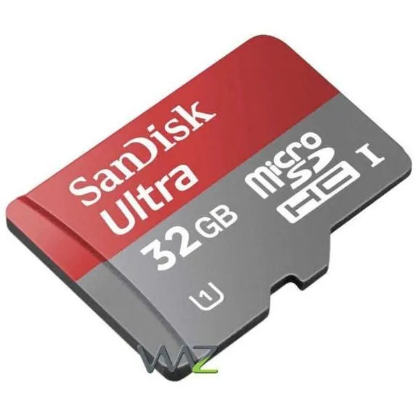Cartão de memória - micro Secure Digital (microSDHC) - 32GB - Sandisk Ultra - SDSDQU-032G