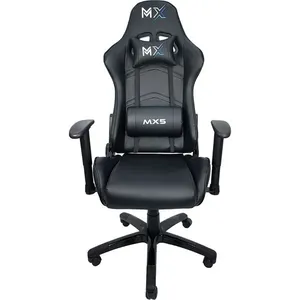 Cadeira Gamer Mymax MX5 MGCH-MX5/BK (Preta, até 150kg, encosto e braços ajustáveis)